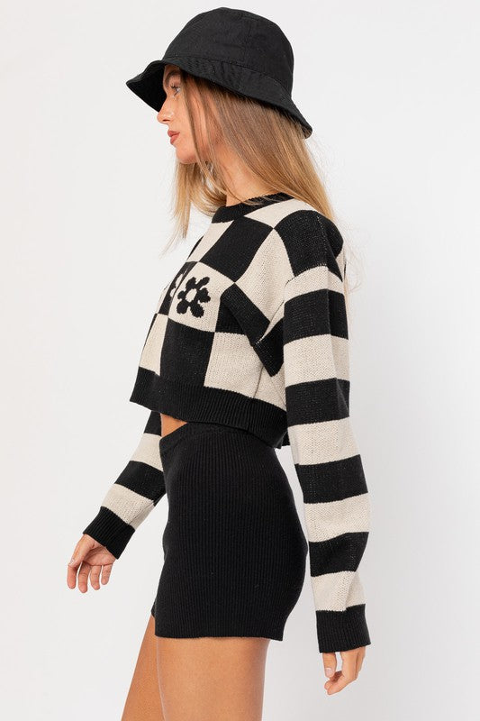 Leslie Crop Sweater