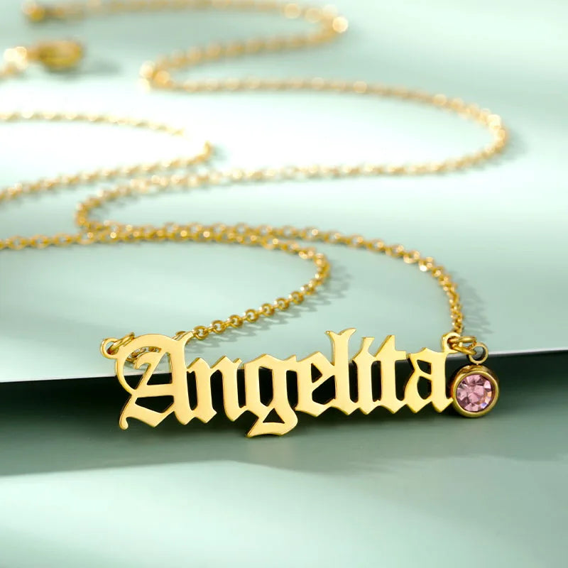 Custom Name Necklaces Style ER108