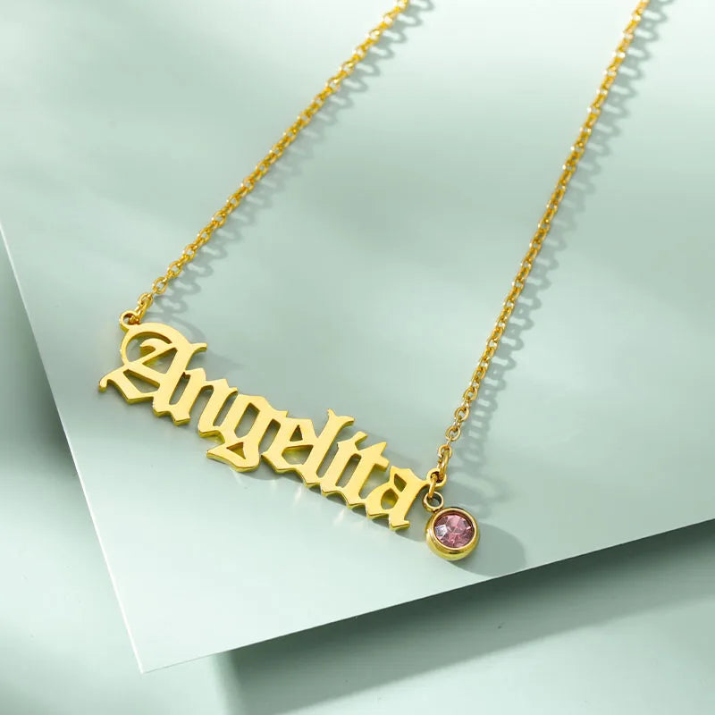 Custom Name Necklaces Style ER108