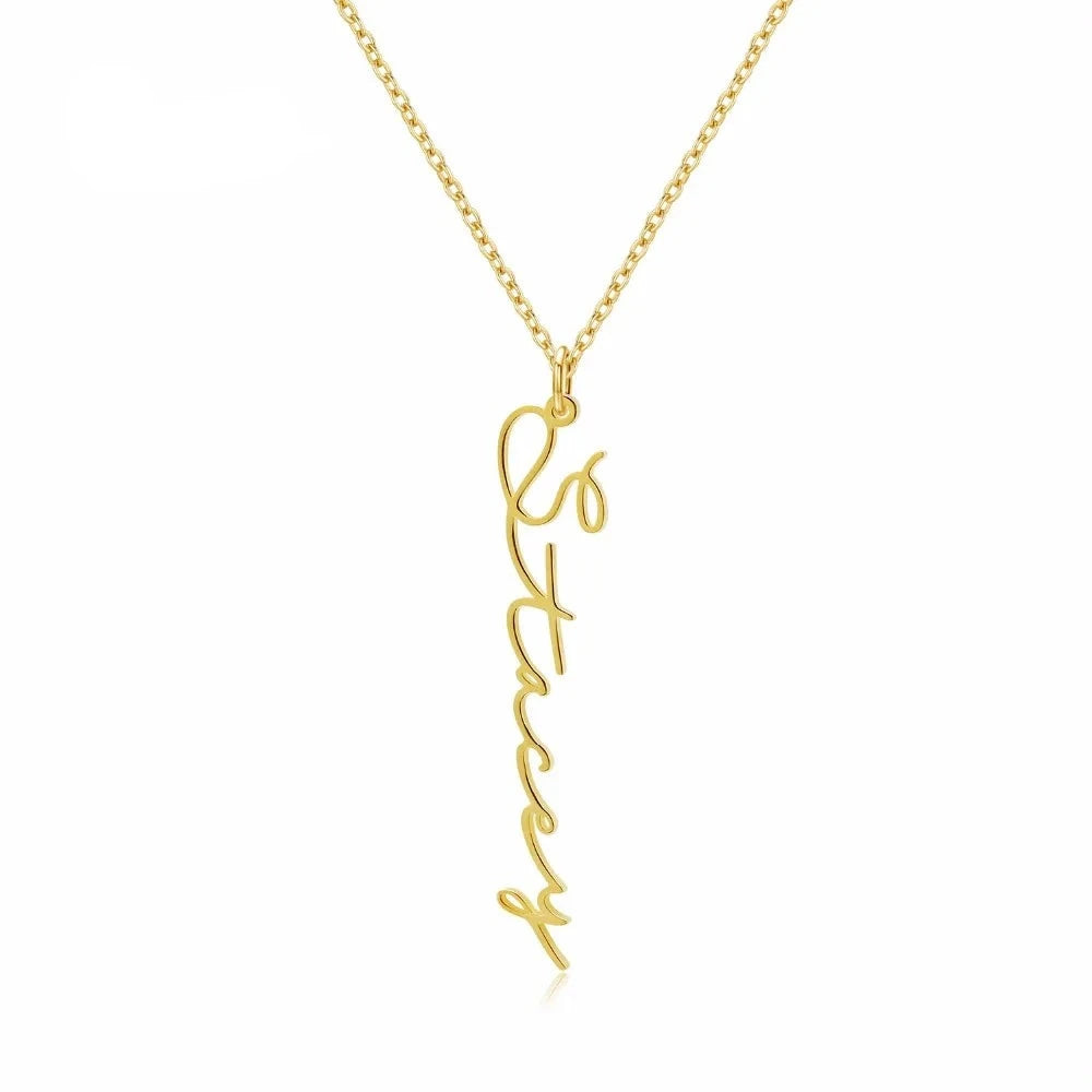 Custom Name Necklace Style ER102