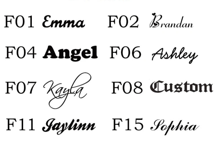 Custom Name Necklace Style ER97