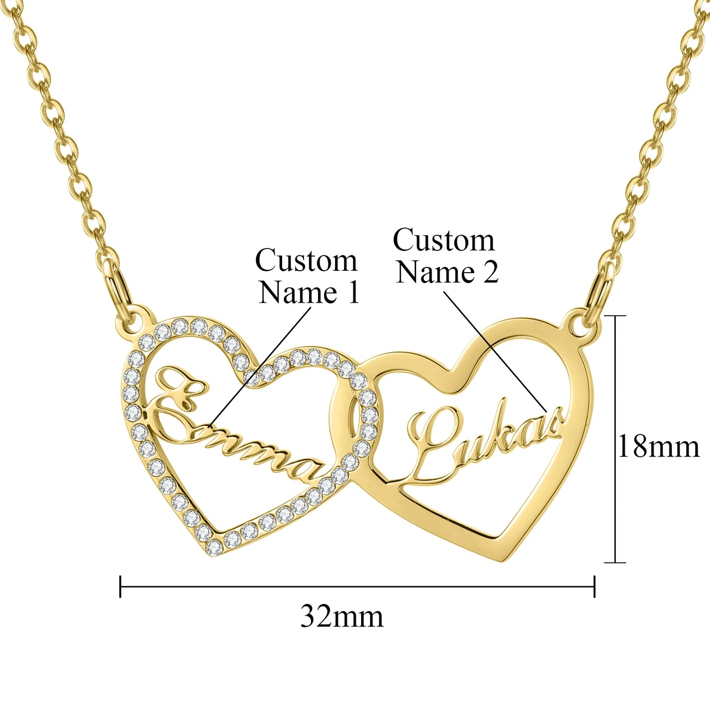 Custom Name Necklace Style ER97