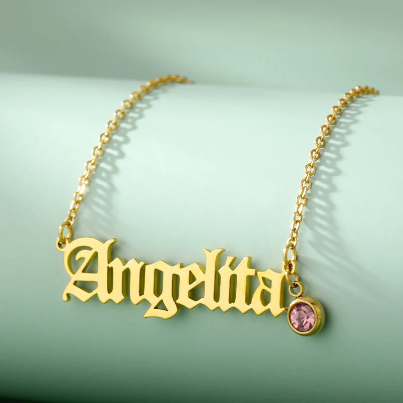 Custom Name Necklaces Style ER108