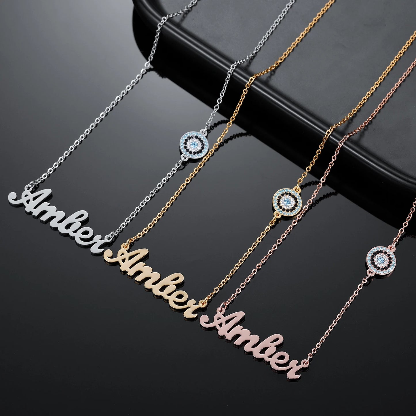 Custom Name Necklace Style ER101