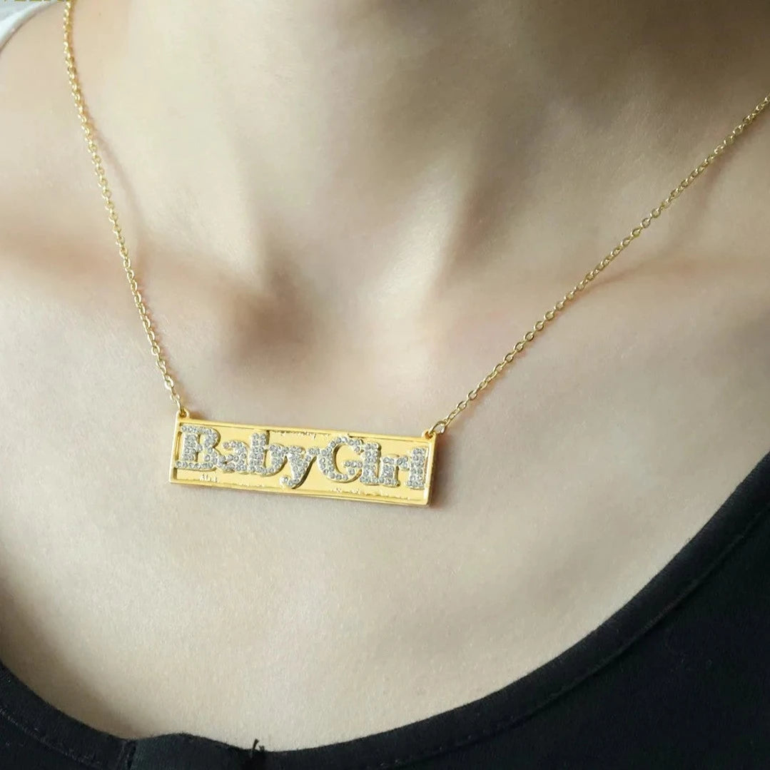 Custom Name Necklace Style ER100