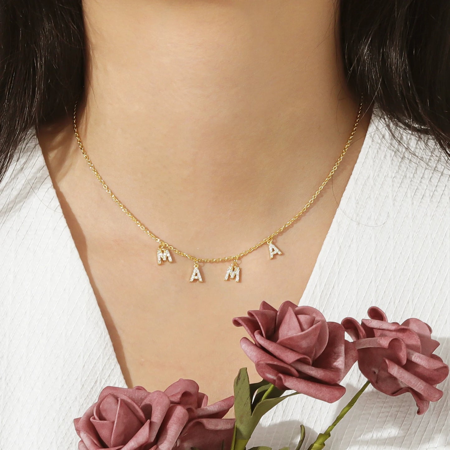 Custom Name Necklace Style ER 117