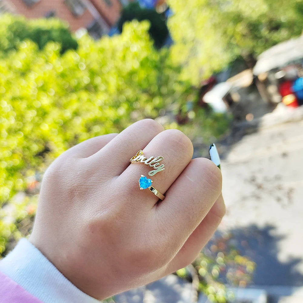 Custom Name Ring Style ER1
