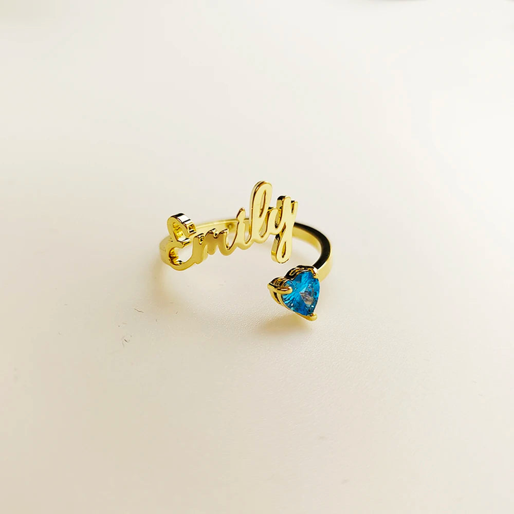 Custom Name Ring Style ER1