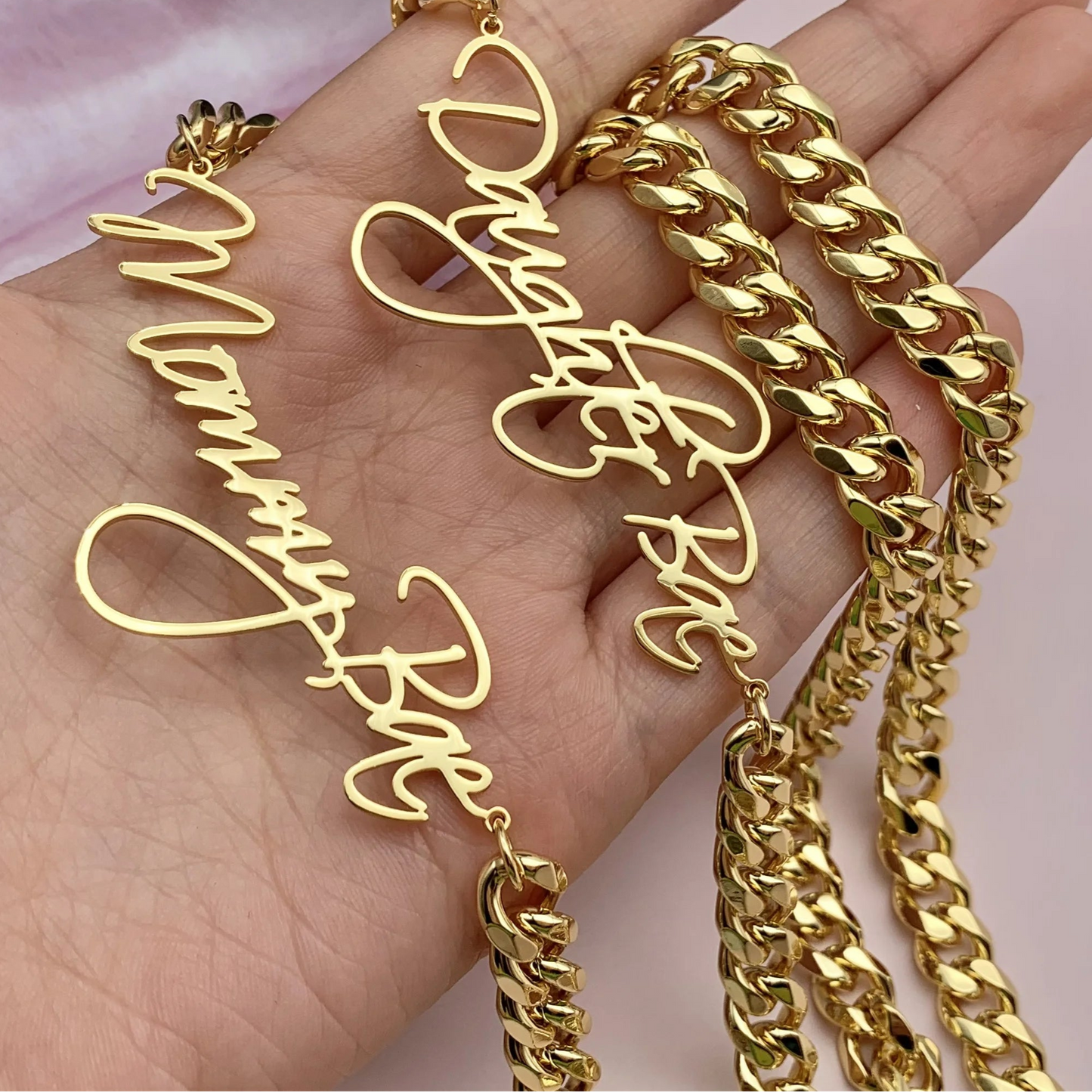 Custom Name Necklace Style ER106