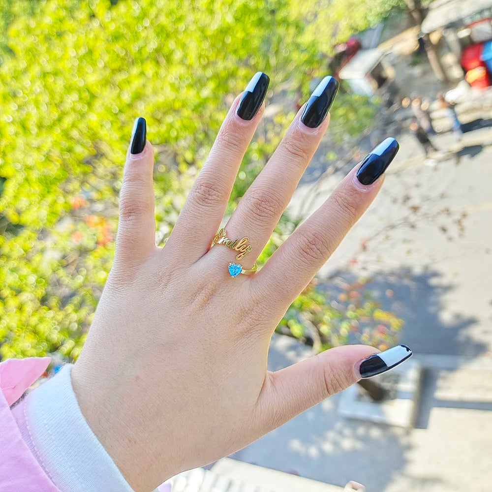Custom Name Ring Style ER1