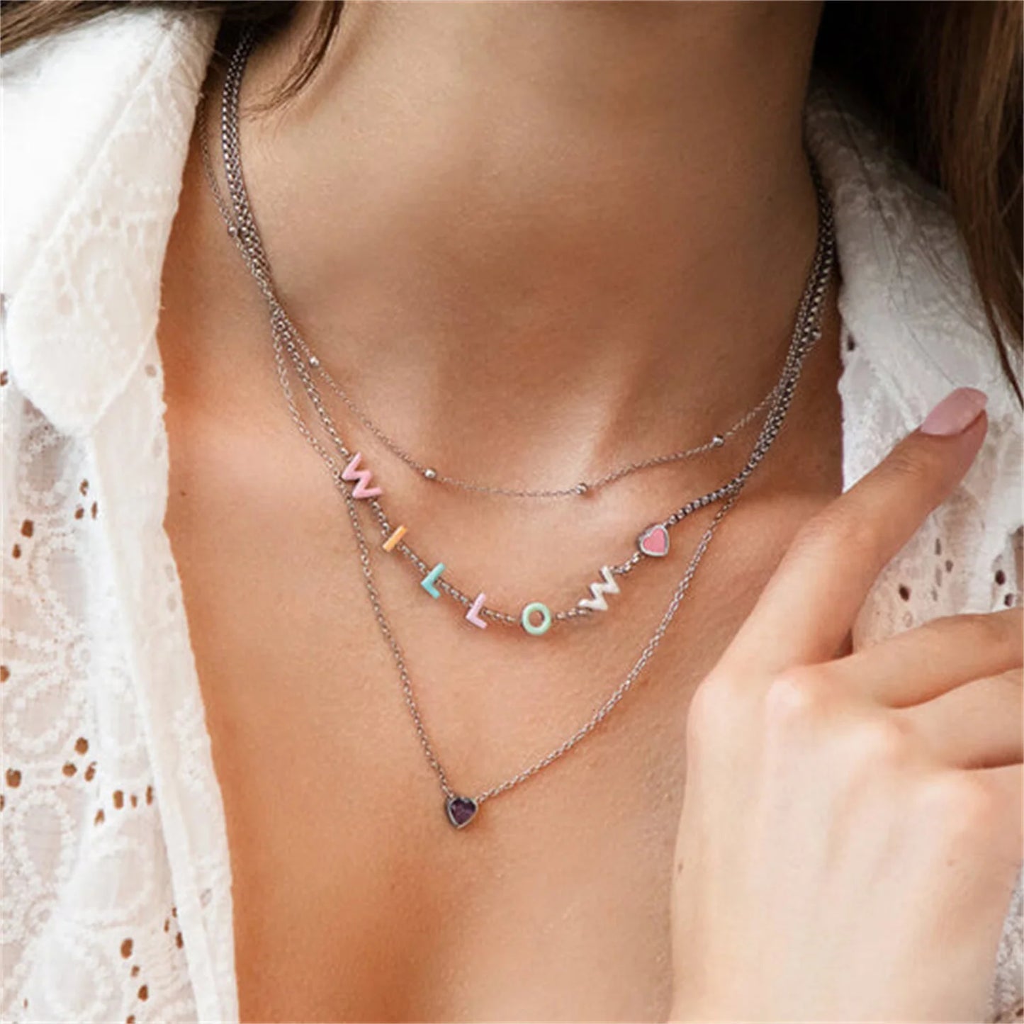 Custom Name Necklace Style ER120