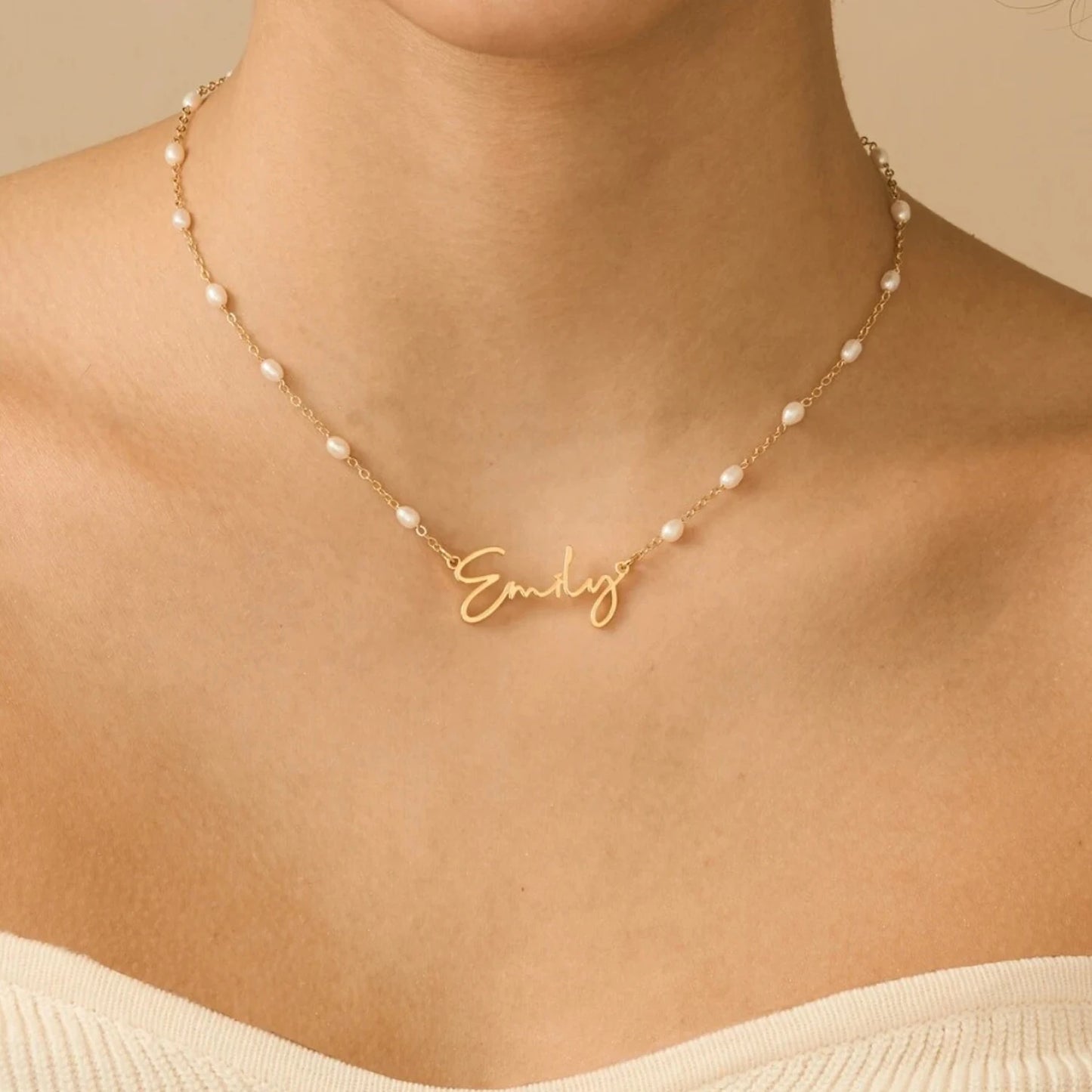 Custom Name Necklace Style ER98