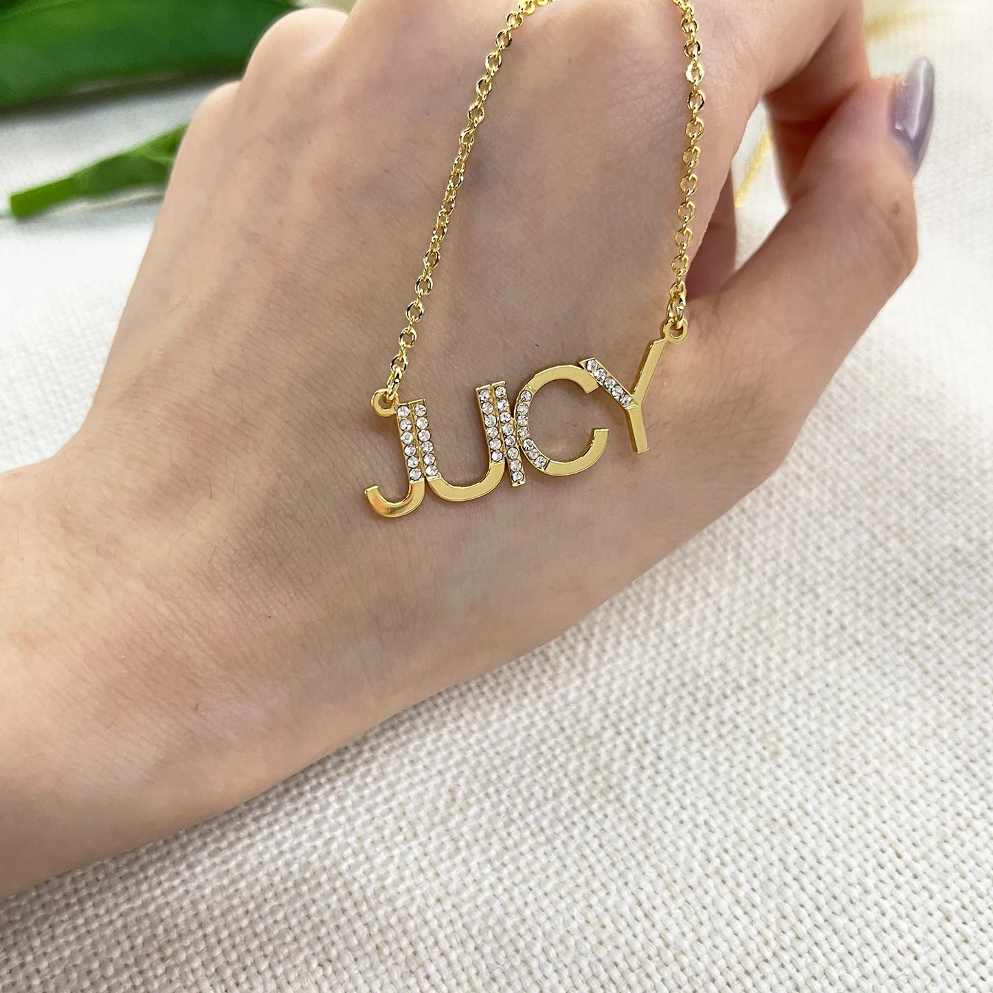 Custom Name Necklace Style ER113