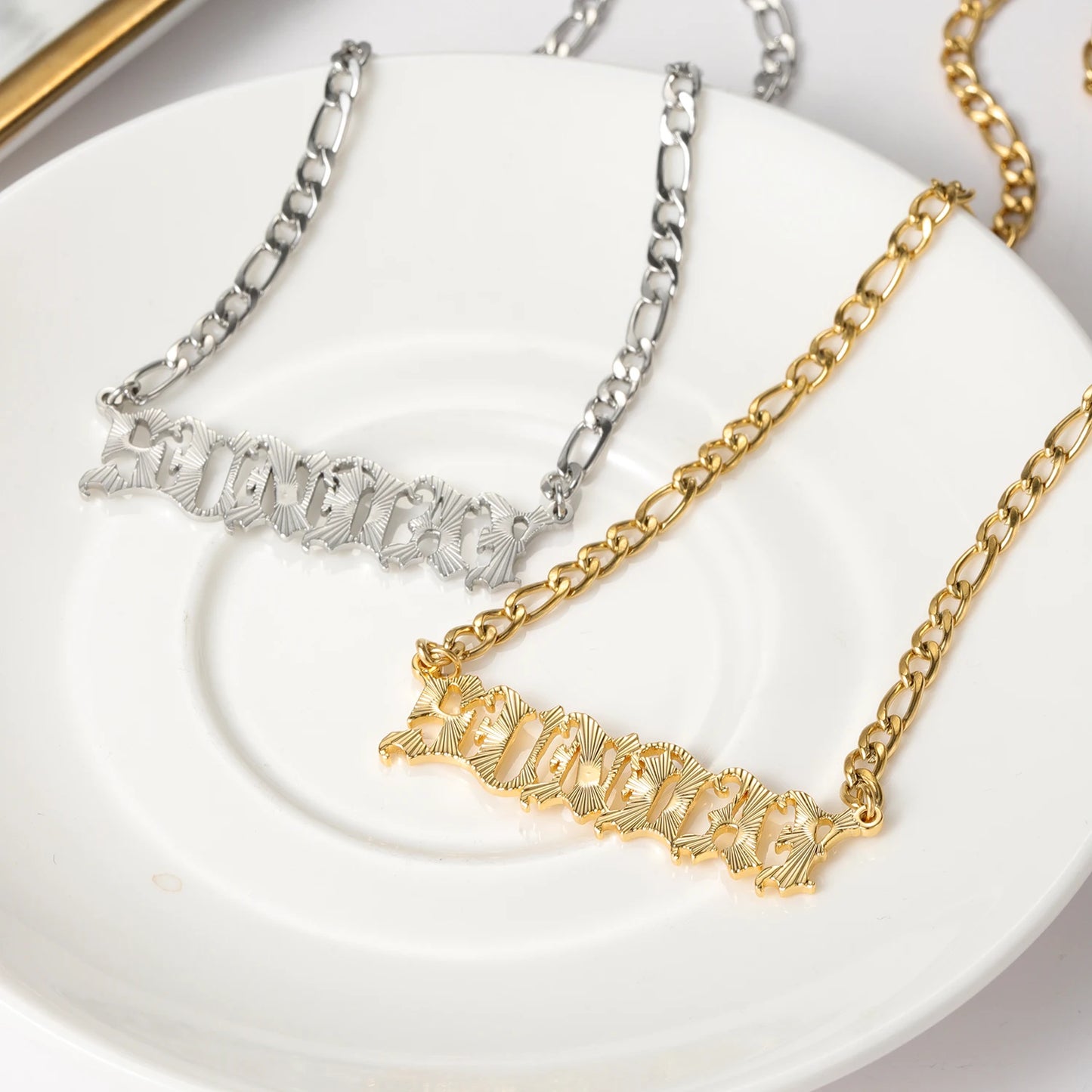 Custom Name Necklace Style ER115