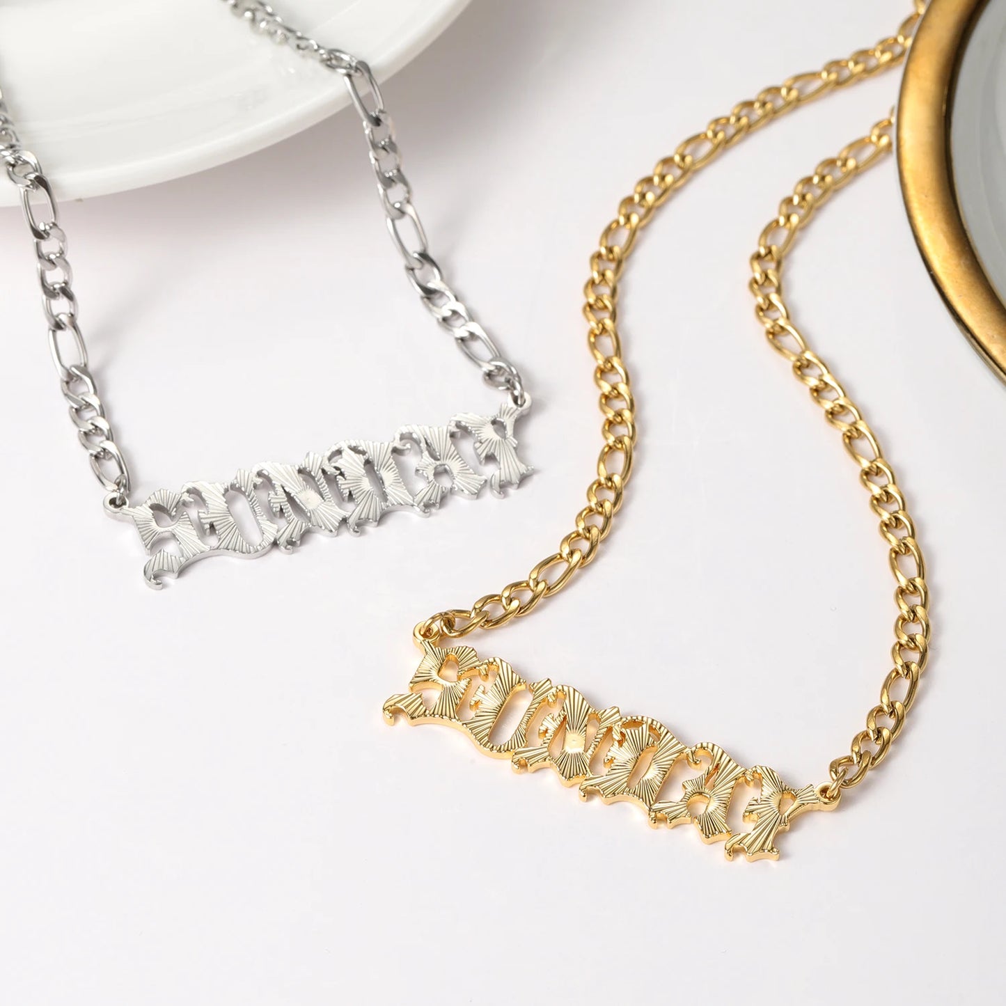 Custom Name Necklace Style ER115