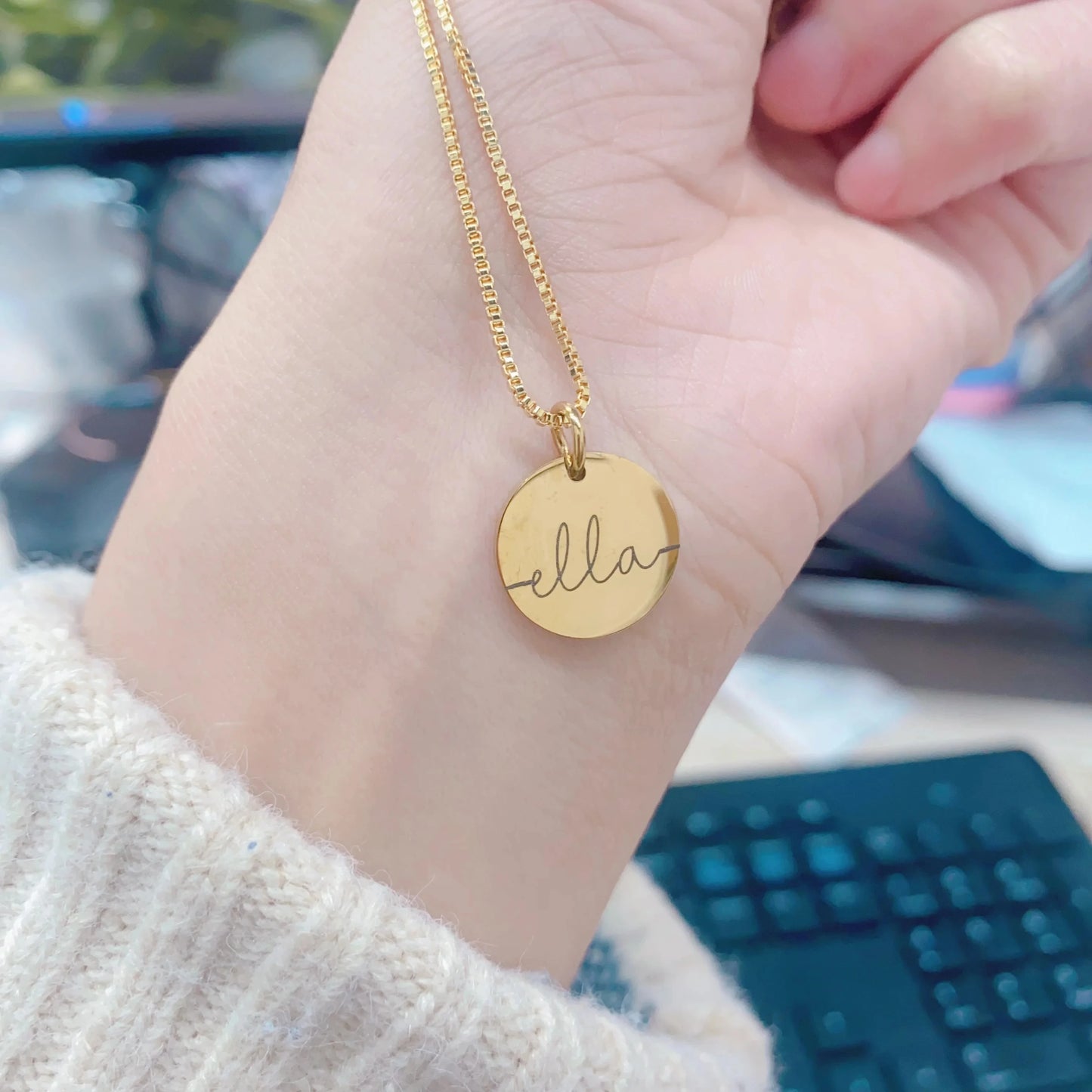 Custom Name Necklace Style ER116