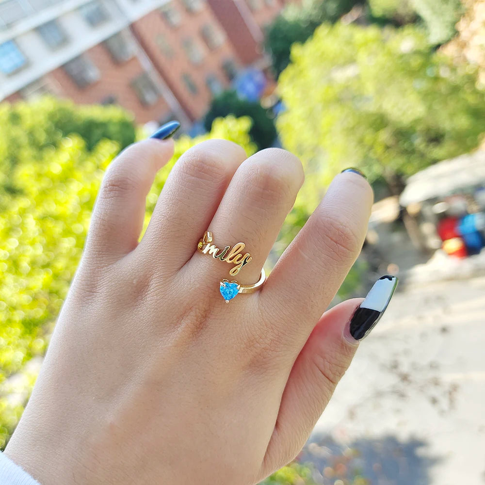 Custom Name Ring Style ER1
