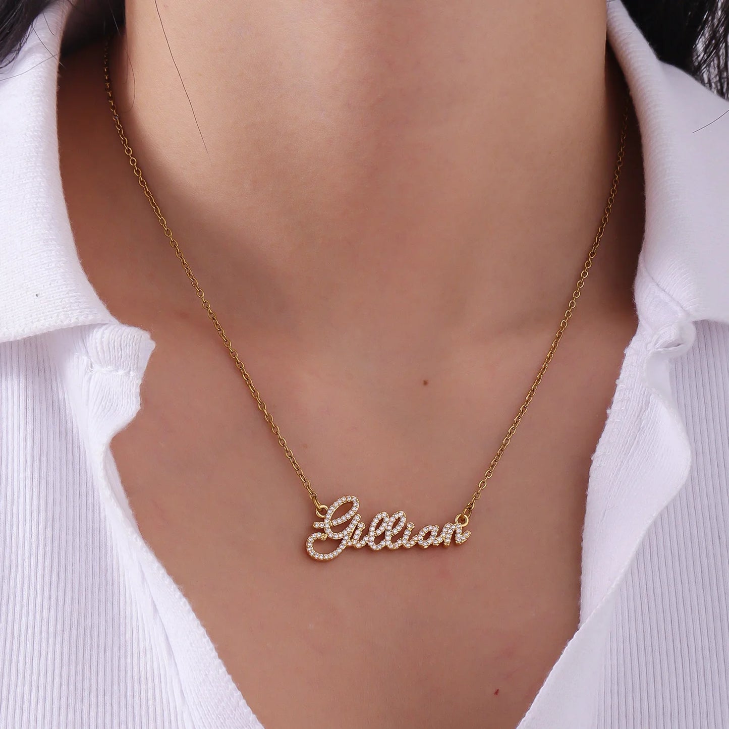 Custom Name Necklace Style ER121