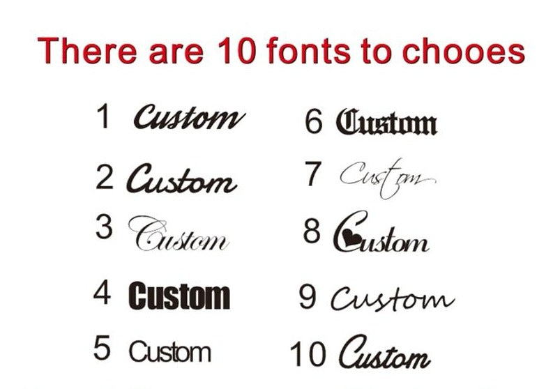 Custom Name Earrings Style ER50