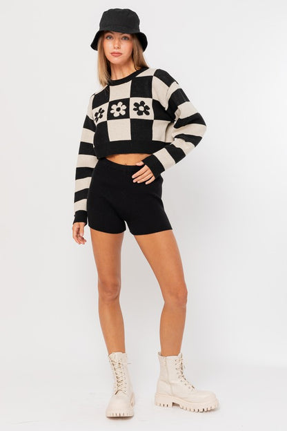 Leslie Crop Sweater
