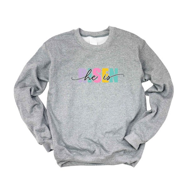 He Is Risen Colorful Sweatshirt
