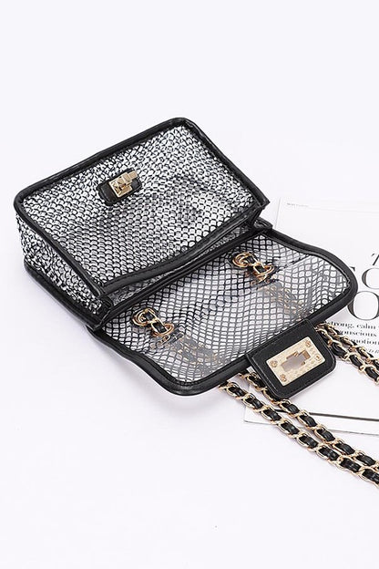 Iliana Rhinestone Shoulder Bag