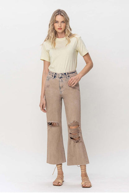 Ivon Vintage Crop Jeans