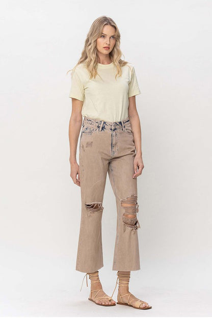 Ivon Vintage Crop Jeans