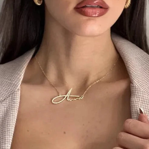Custom Name Necklace Style ER119