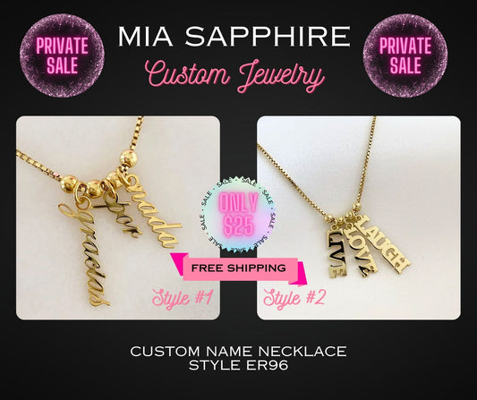 Custom Name Necklace Private Sale #1