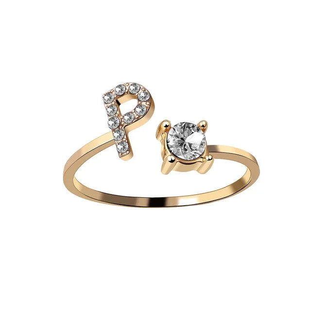 Custom Initial Ring Style ER153