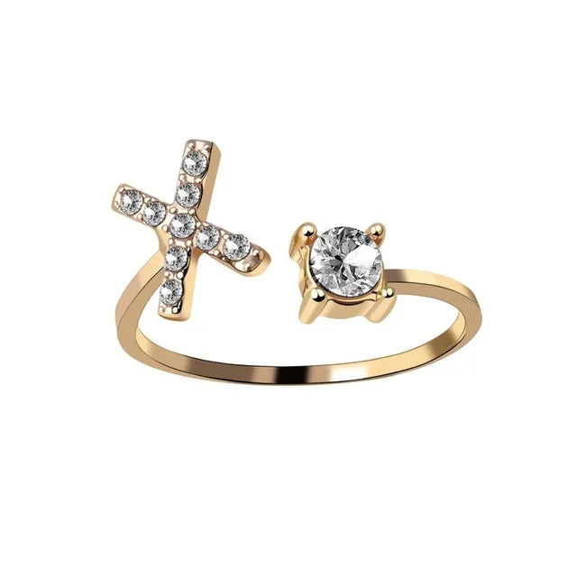 Custom Initial Ring Style ER153