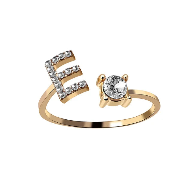 Custom Initial Ring Style ER153
