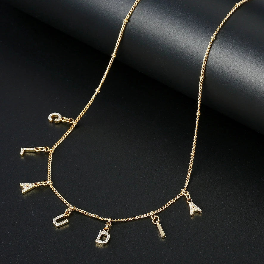 Custom Name Necklace Style ER154