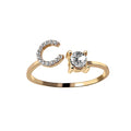 Custom Initial Ring Style ER153