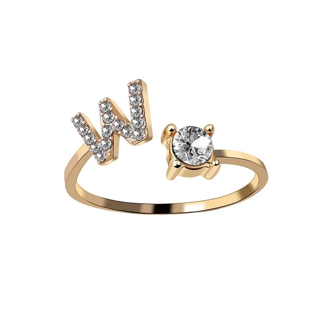 Custom Initial Ring Style ER153