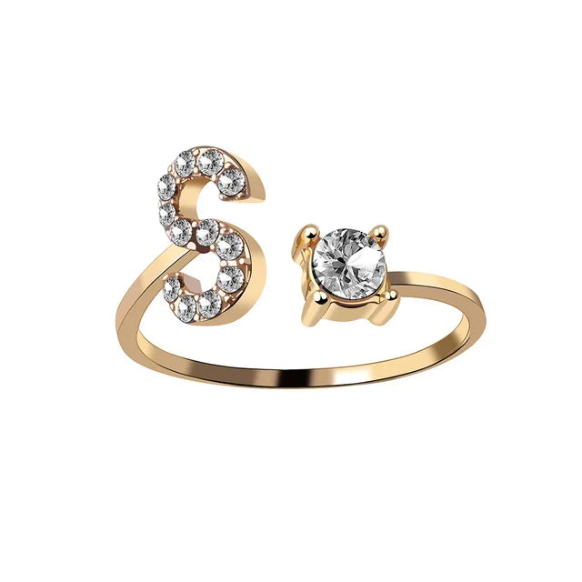 Custom Initial Ring Style ER153