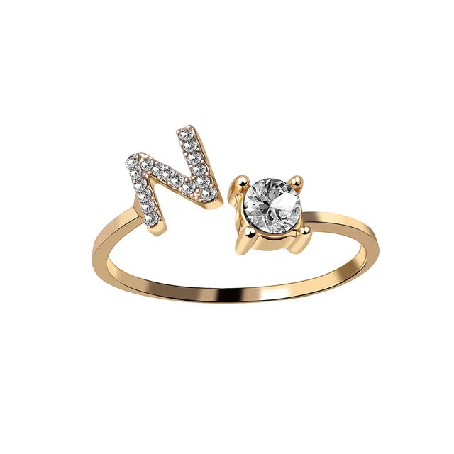 Custom Initial Ring Style ER153