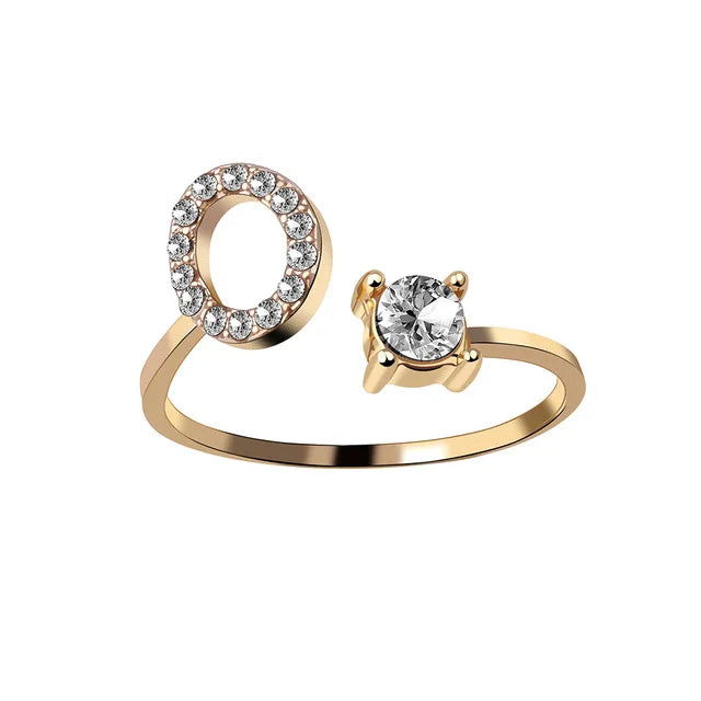 Custom Initial Ring Style ER153