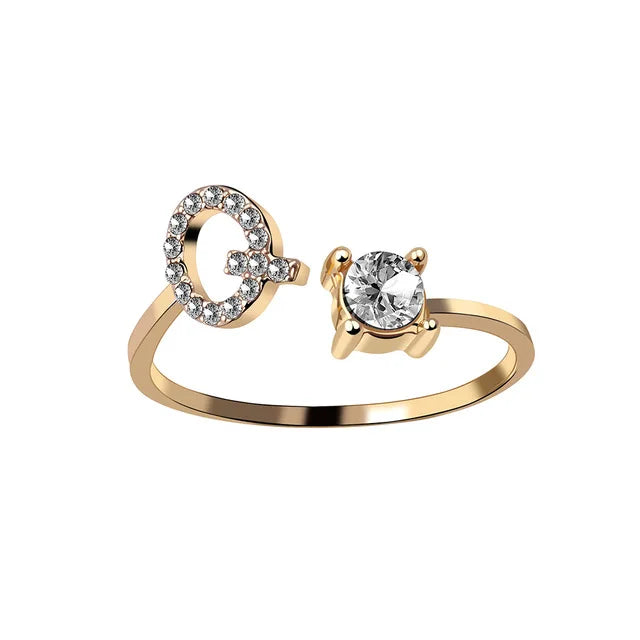 Custom Initial Ring Style ER153