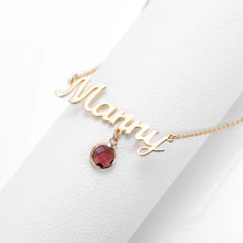 Load image into Gallery viewer, Custom Name Necklace Style ER91
