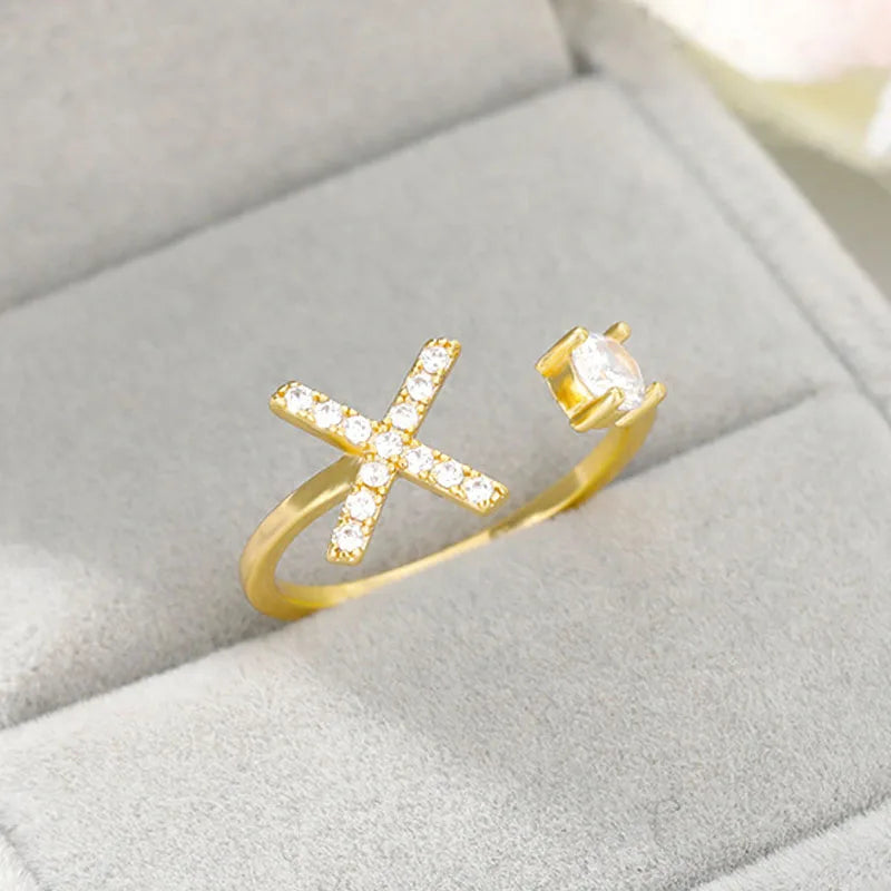 Custom Initial Ring Style ER152