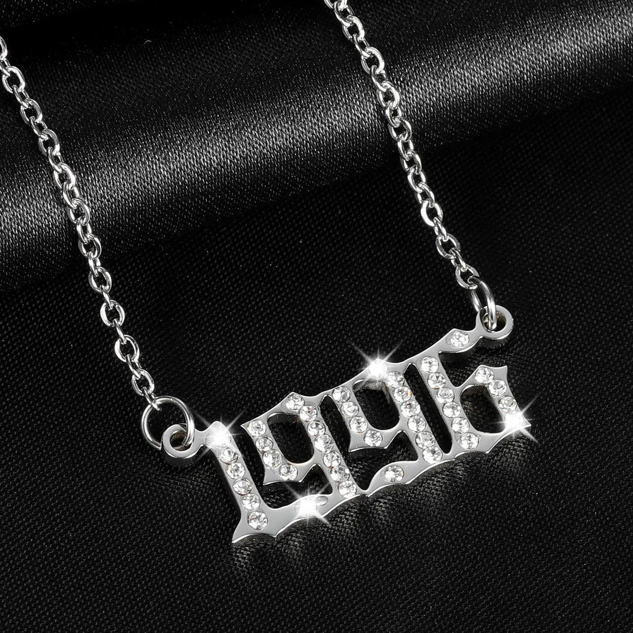 Custom Numeral Necklace Style ER127