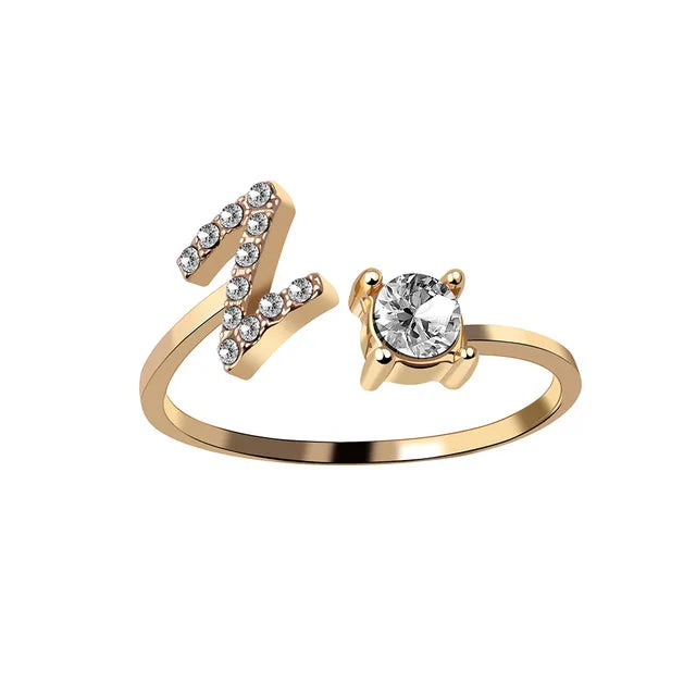 Custom Initial Ring Style ER153