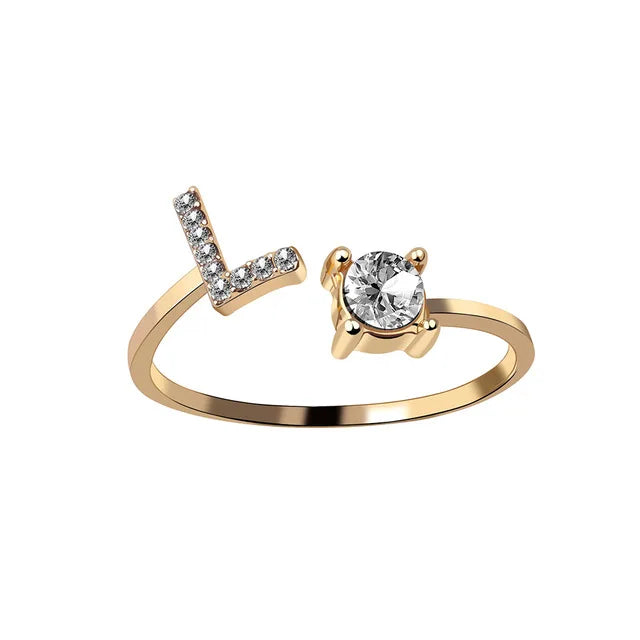 Custom Initial Ring Style ER153
