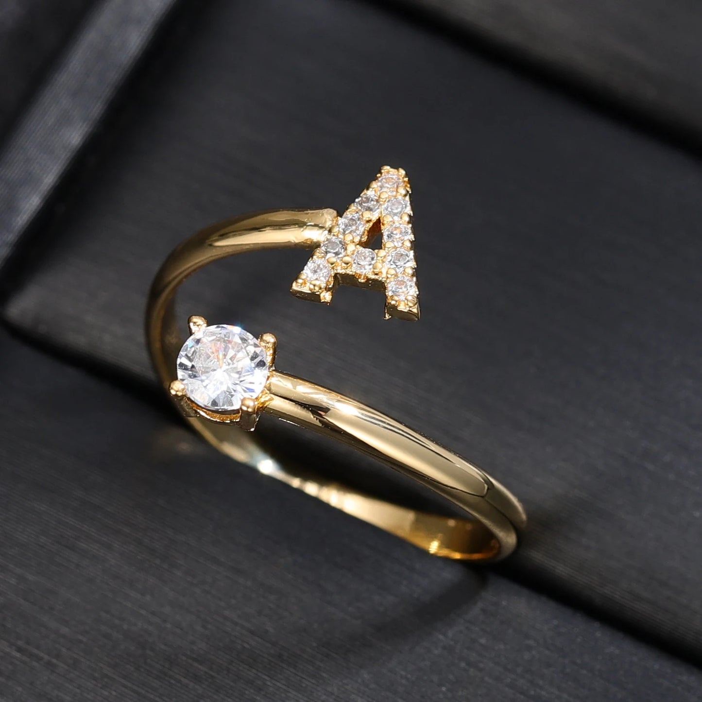 Custom Initial Ring Style ER153