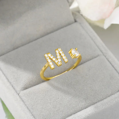 Custom Initial Ring Style ER152
