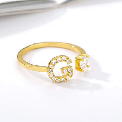 Custom Initial Ring Style ER152