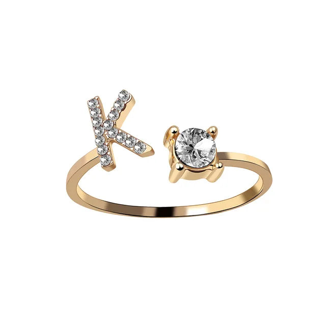 Custom Initial Ring Style ER153