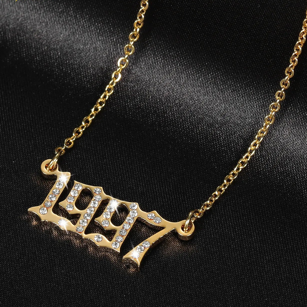 Custom Numeral Necklace Style ER127